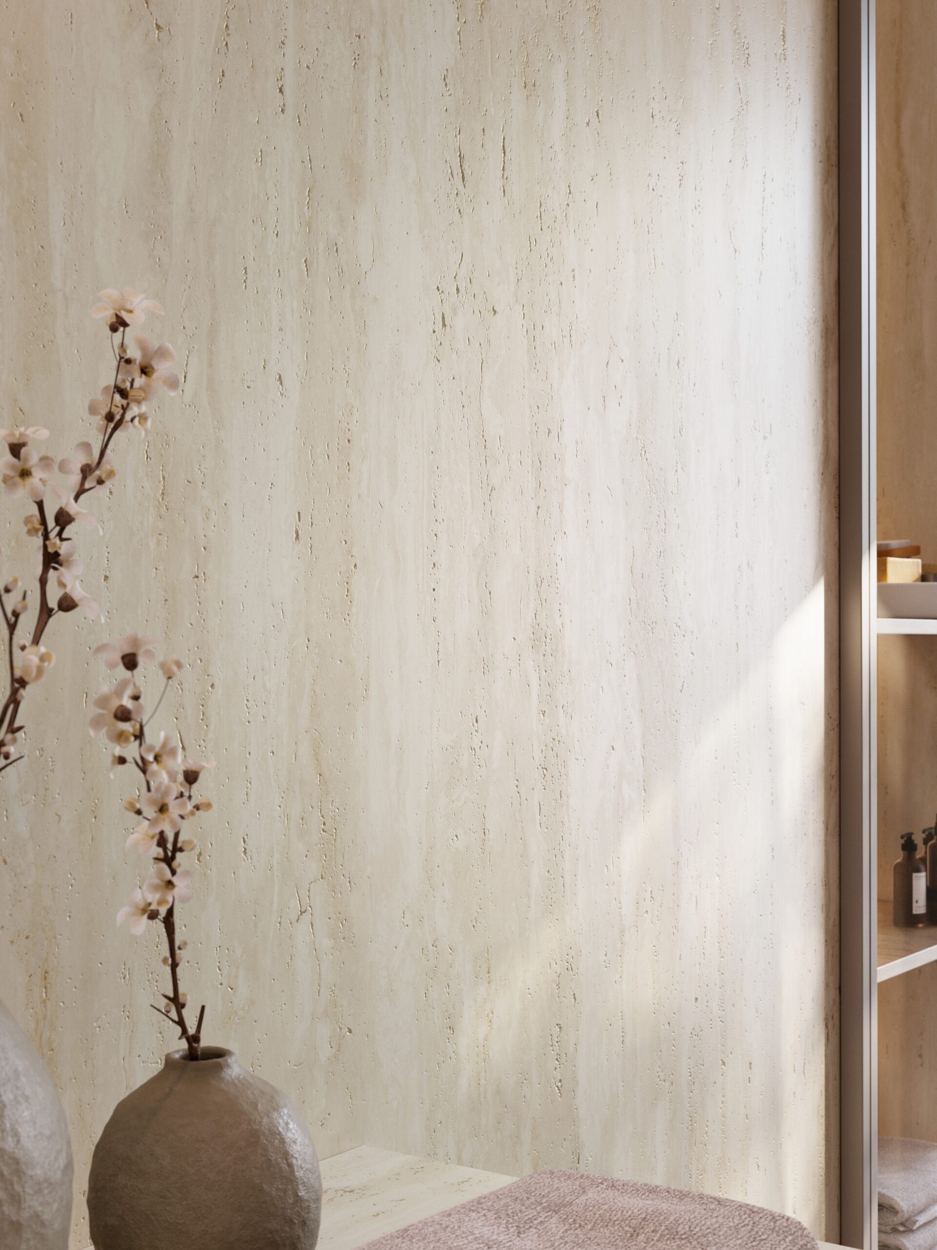 Coverlam Travertino – nadčasový travertin pro moderní fasády